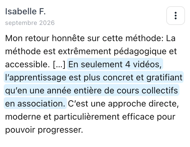 Témoignage de Isabelle