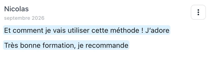 Témoignage de Nicolas