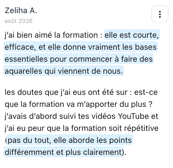 Témoignage de Zeliha