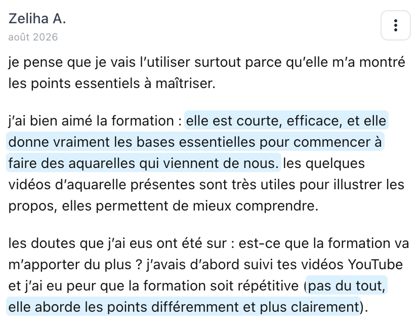 Témoignage de Zeliha