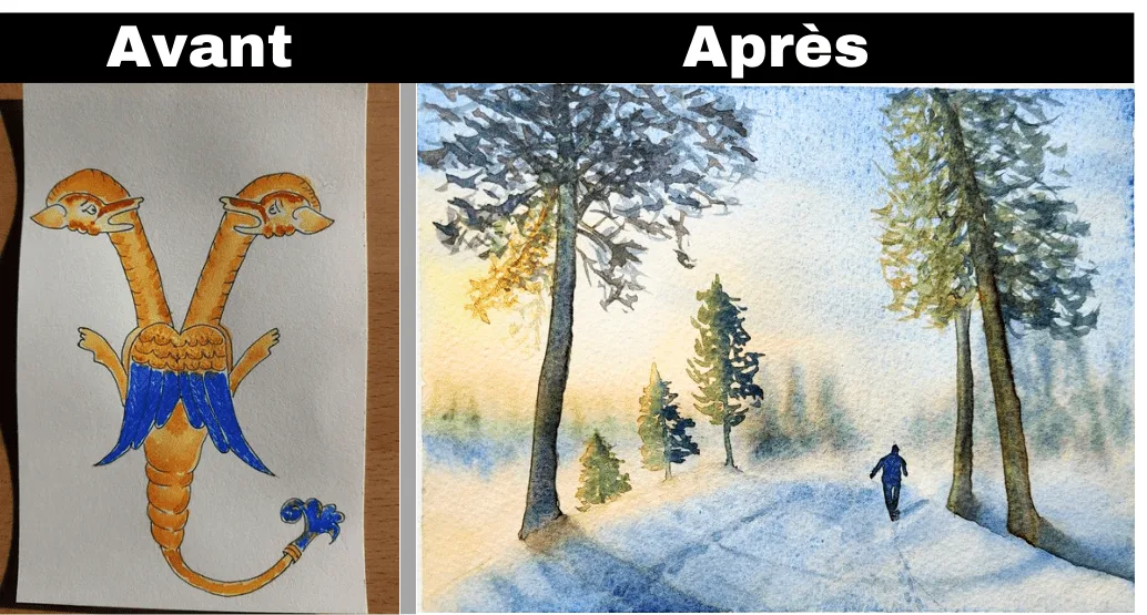 Avant/après Catherine
