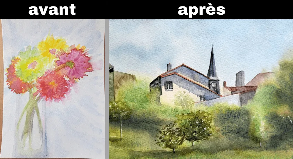 Aquarelle de Catherine