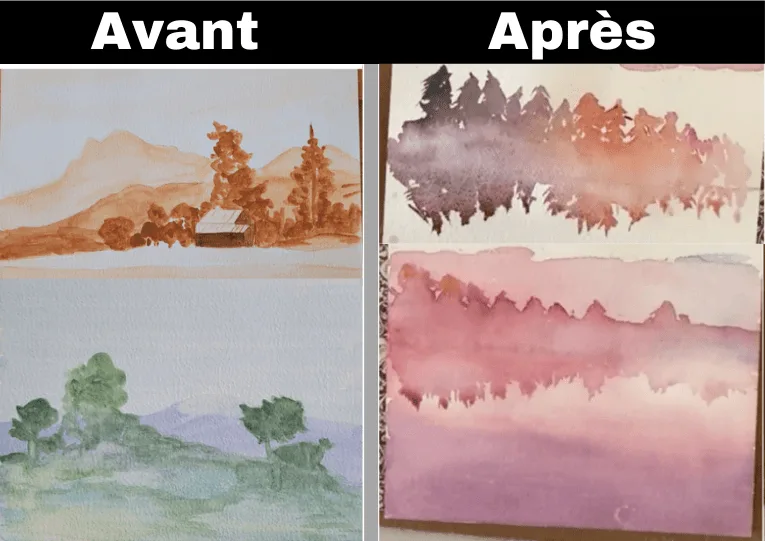 Avant/après Brigitte