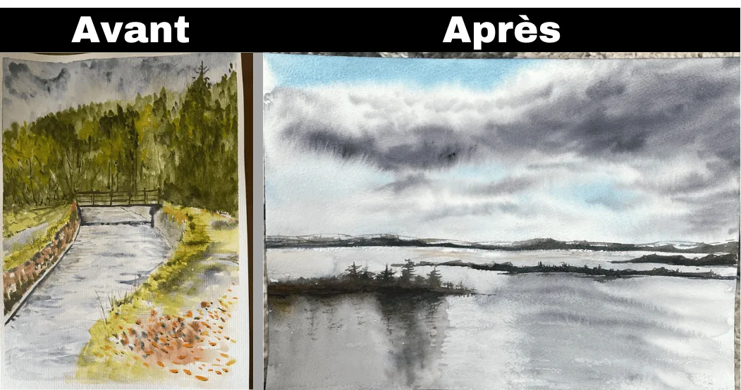Aquarelle d'Emma