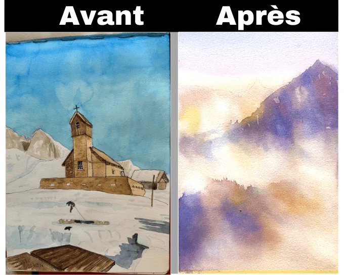 Avant/après Isabelle