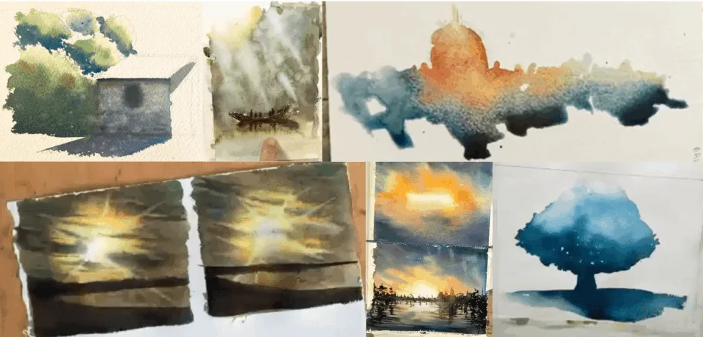 LEGO Aquarelle des élèves